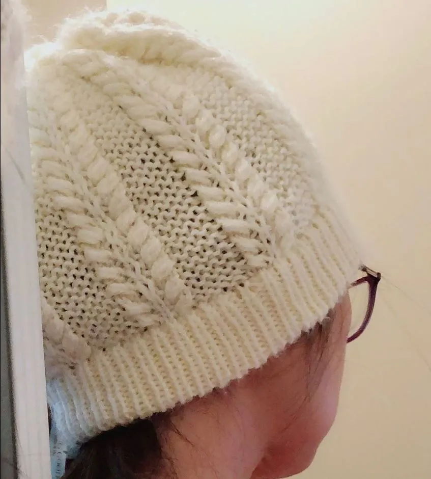 Feather Cable Hat